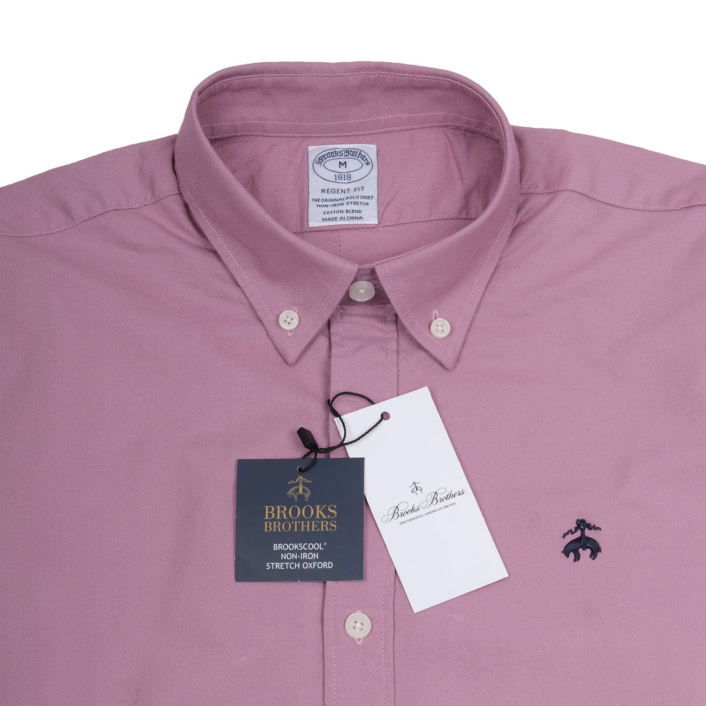 Brooks Brothers Regal Plum Non-Iron Stretch Oxford Shirt