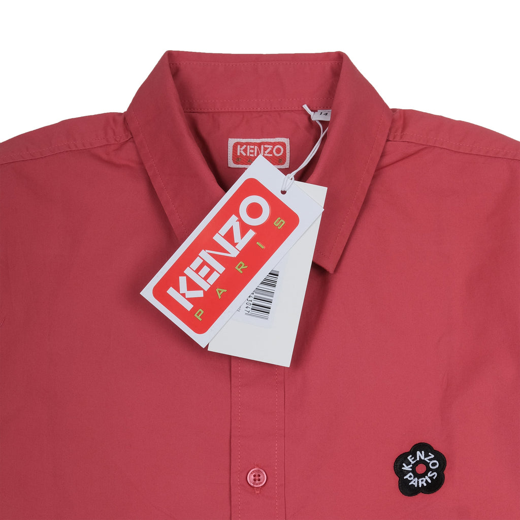 KENZO Seraphic Coral Classic Fit Long Sleeve Shirt