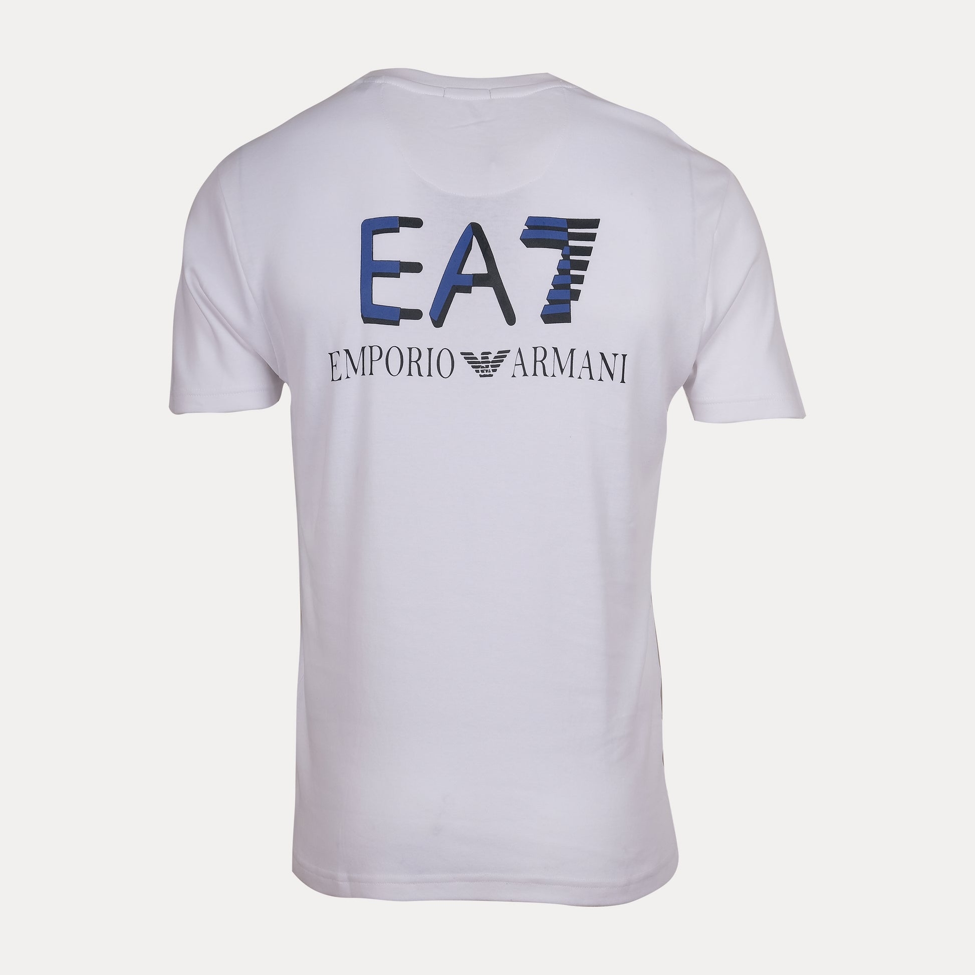 EA7 EMPORIO ARMANI Celestial Ivory Relaxed Fit Short Sleeve T-Shirt