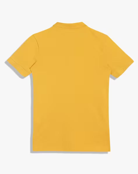 TOMMY HILFIGER Radiant Amber Classic Fit Short Sleeve Polo
