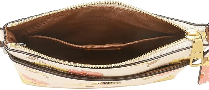 COACH Blushing Petal Elegant Floral Crossbody Bag