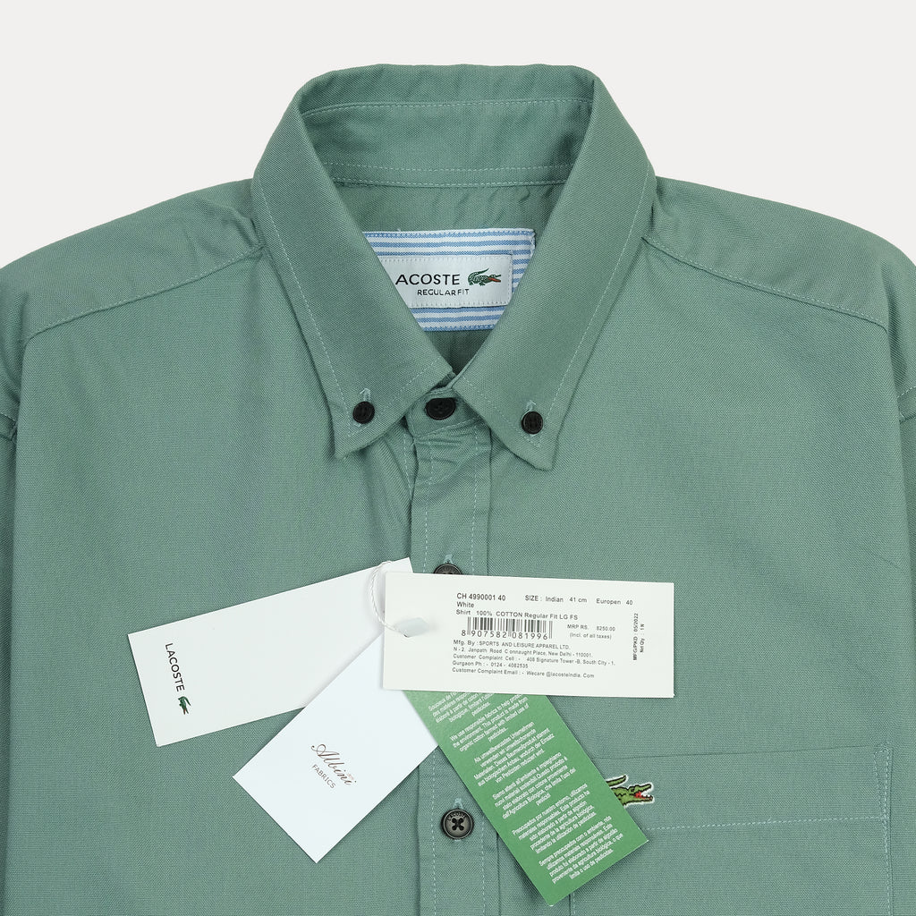 Lacoste Breezy Sage Button-Up Shirt