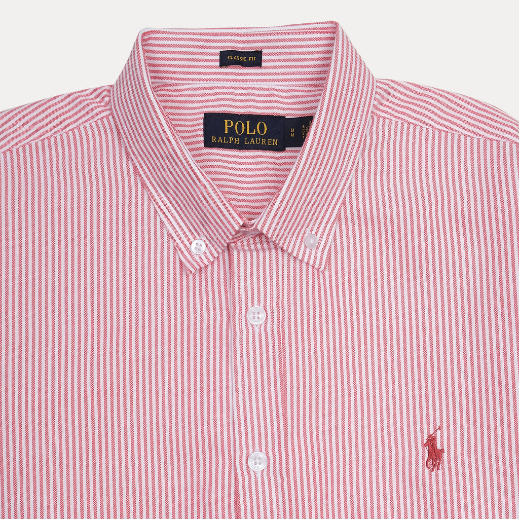 Polo Ralph Lauren Classic Fit Striped Shirt in Cherry Blossom Stripe