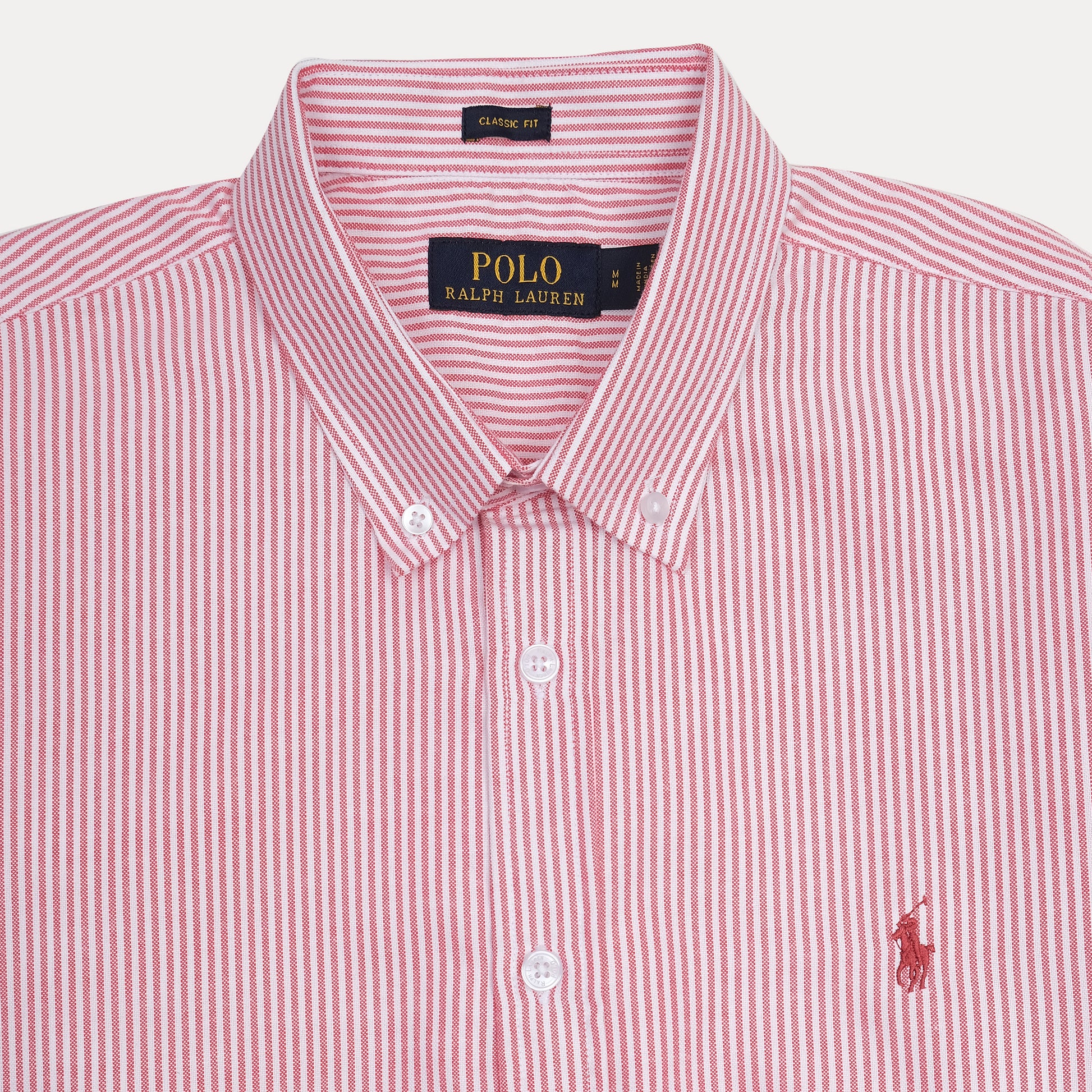 Polo Ralph Lauren Classic Fit Striped Shirt in Cherry Blossom Stripe