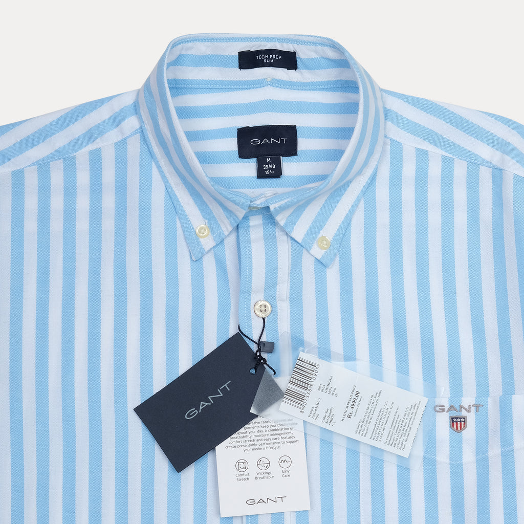 GANT Breezy Sky Striped Button-Up Shirt
