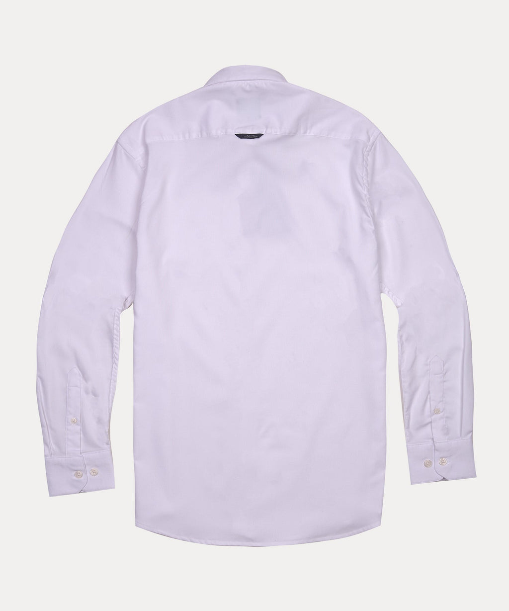 A|X Celestial Ivory Slim Fit Long Sleeve Button-Up Shirt