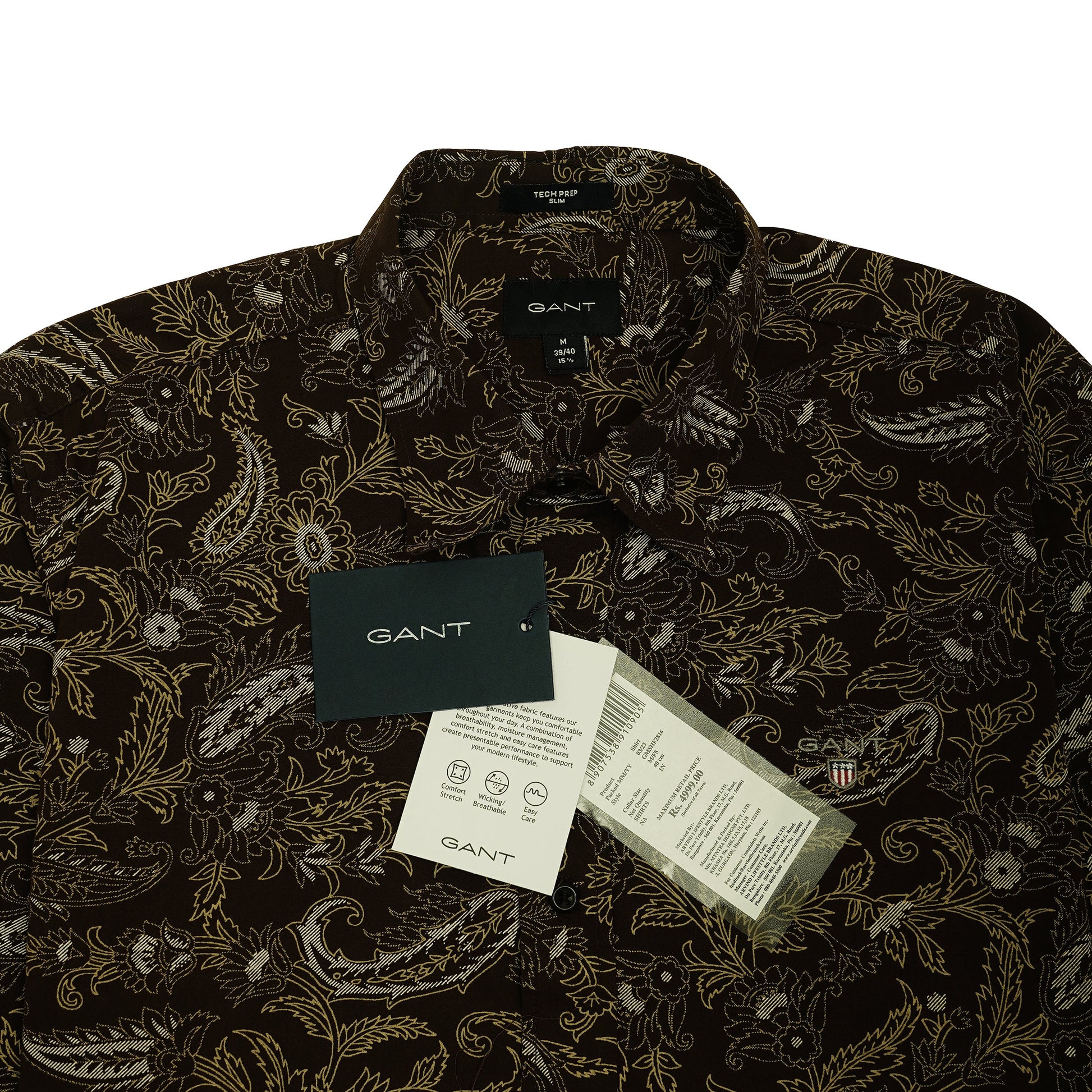 GANT Aurelian Amber Tailored Fit Long Sleeve Shirt