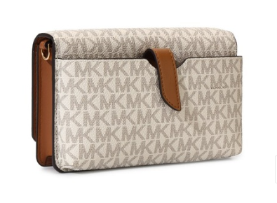 MICHAEL KORS Signature Logo Crossbody Clutch