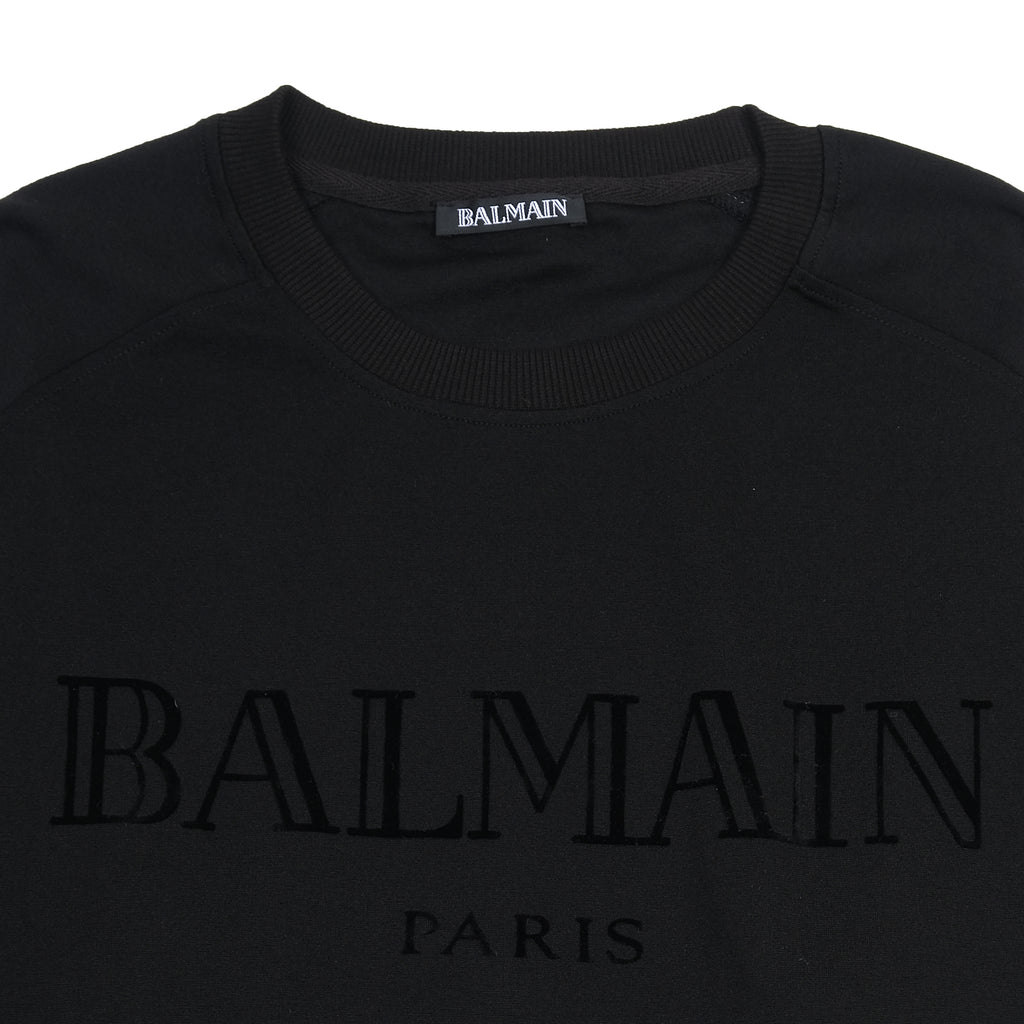 Balmain Luxurious Midnight Black Sweatshirt