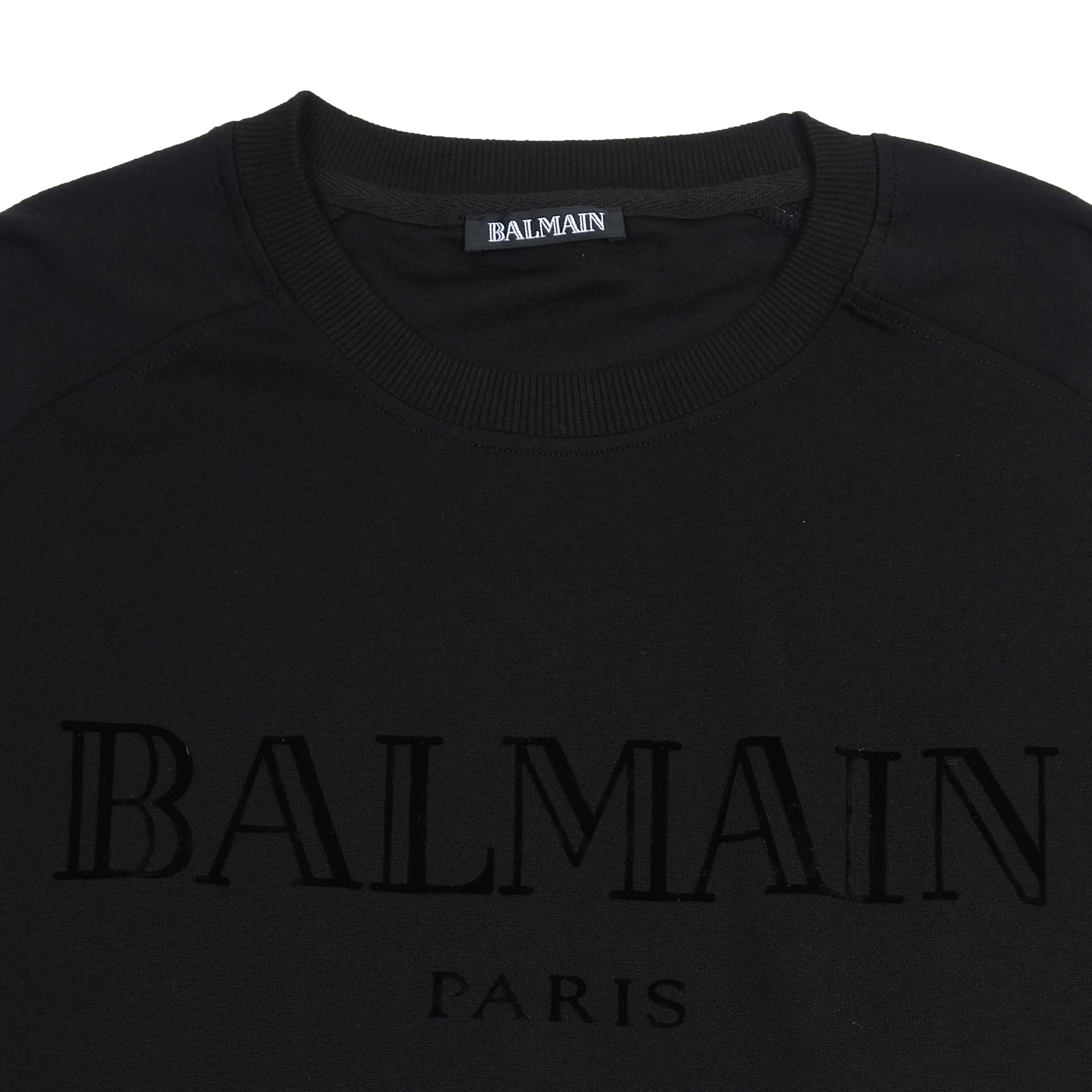 Balmain Luxurious Midnight Black Sweatshirt
