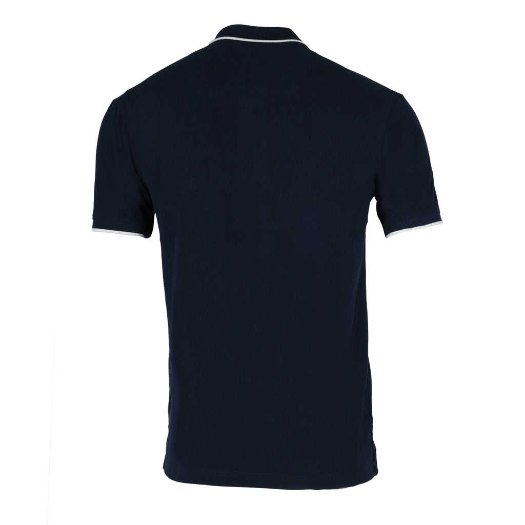 LACOSTE Midnight Navy Classic Fit Polo Shirt with Contrast Trim