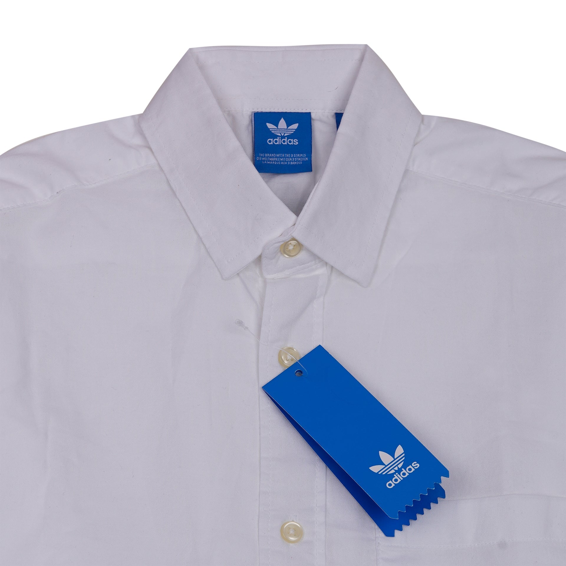 ADIDAS Celestial Pearl Slim Fit Long Sleeve Graphic Button-Up Shirt