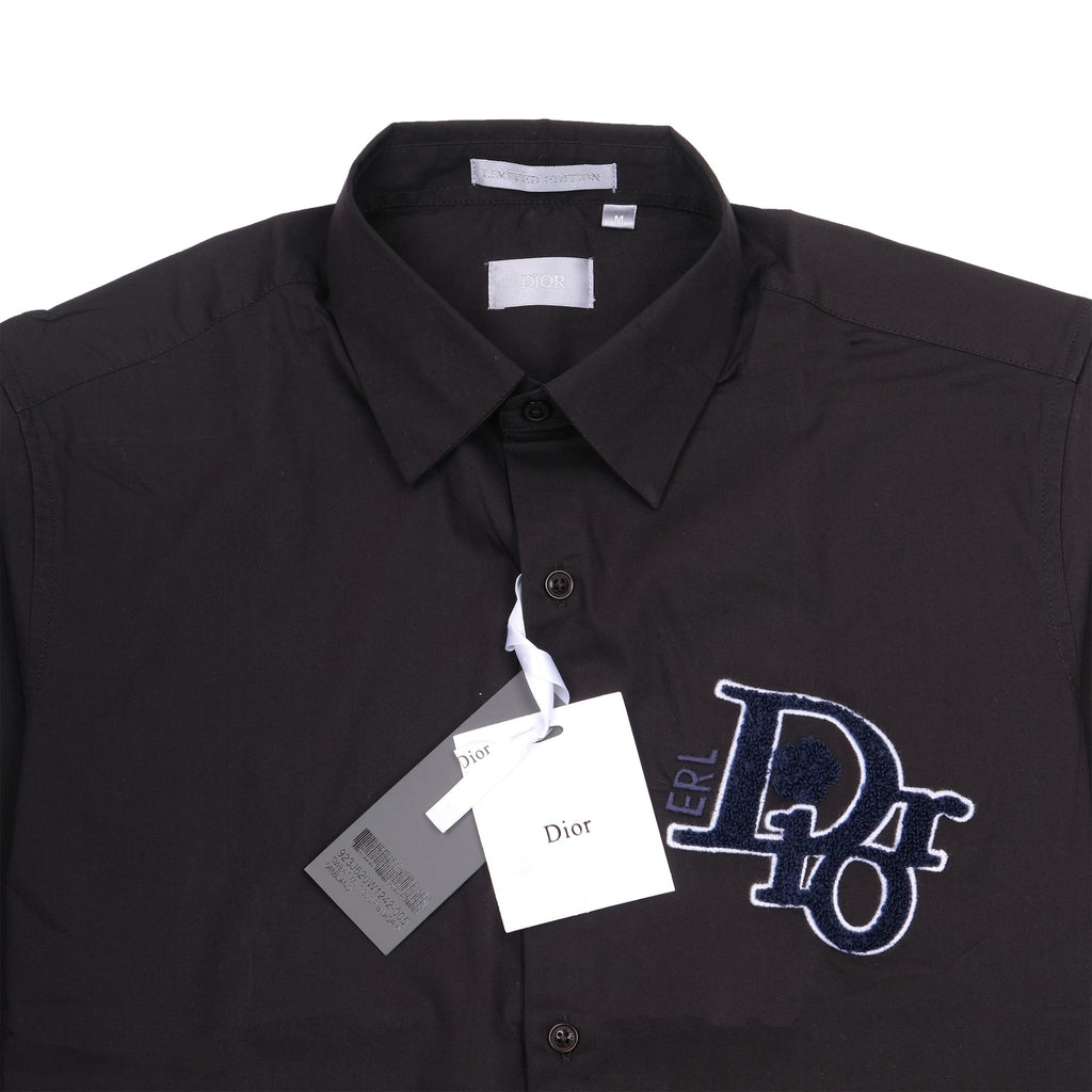 DIOR Midnight Obsidian Slim Fit Long Sleeve Shirt