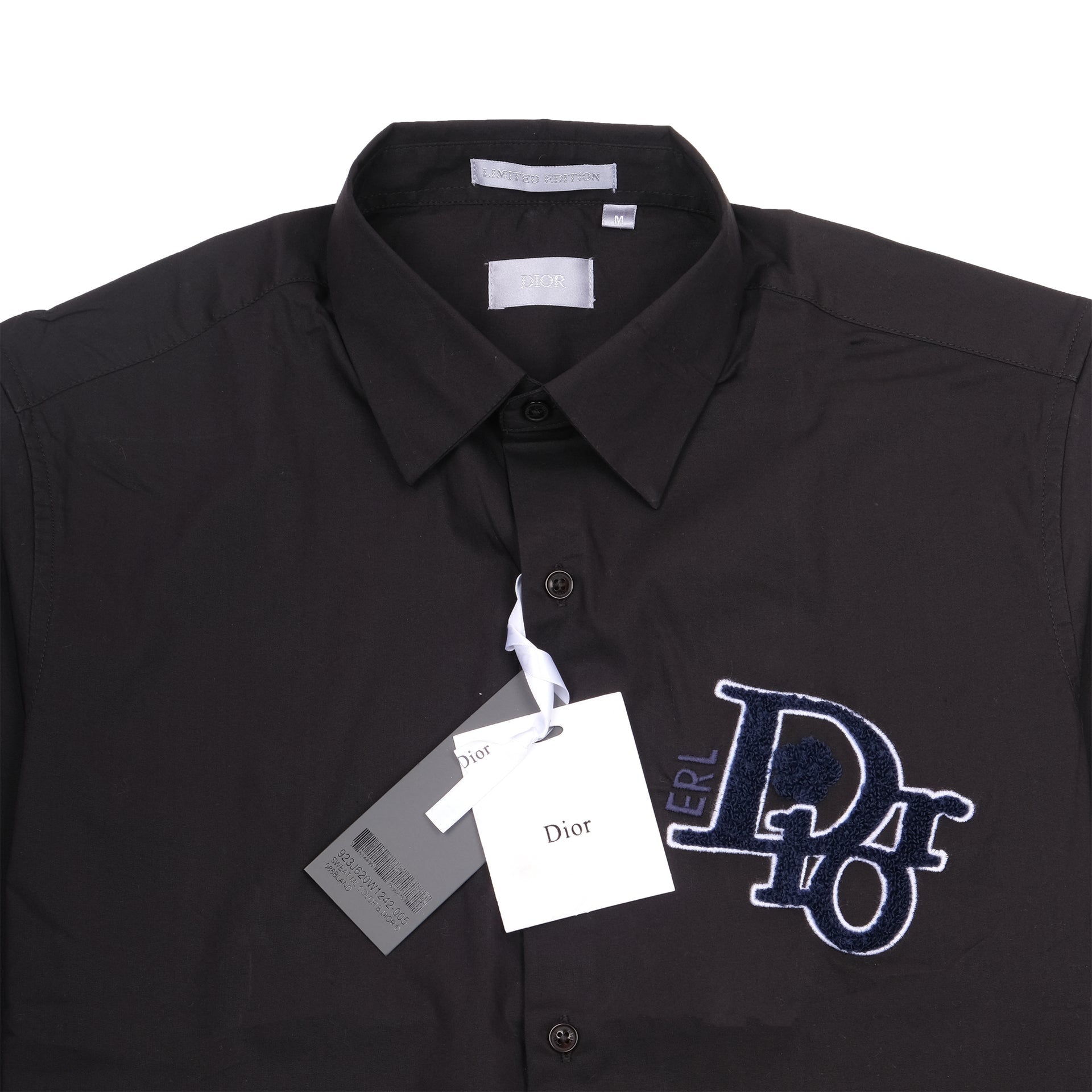 DIOR Midnight Obsidian Slim Fit Long Sleeve Shirt