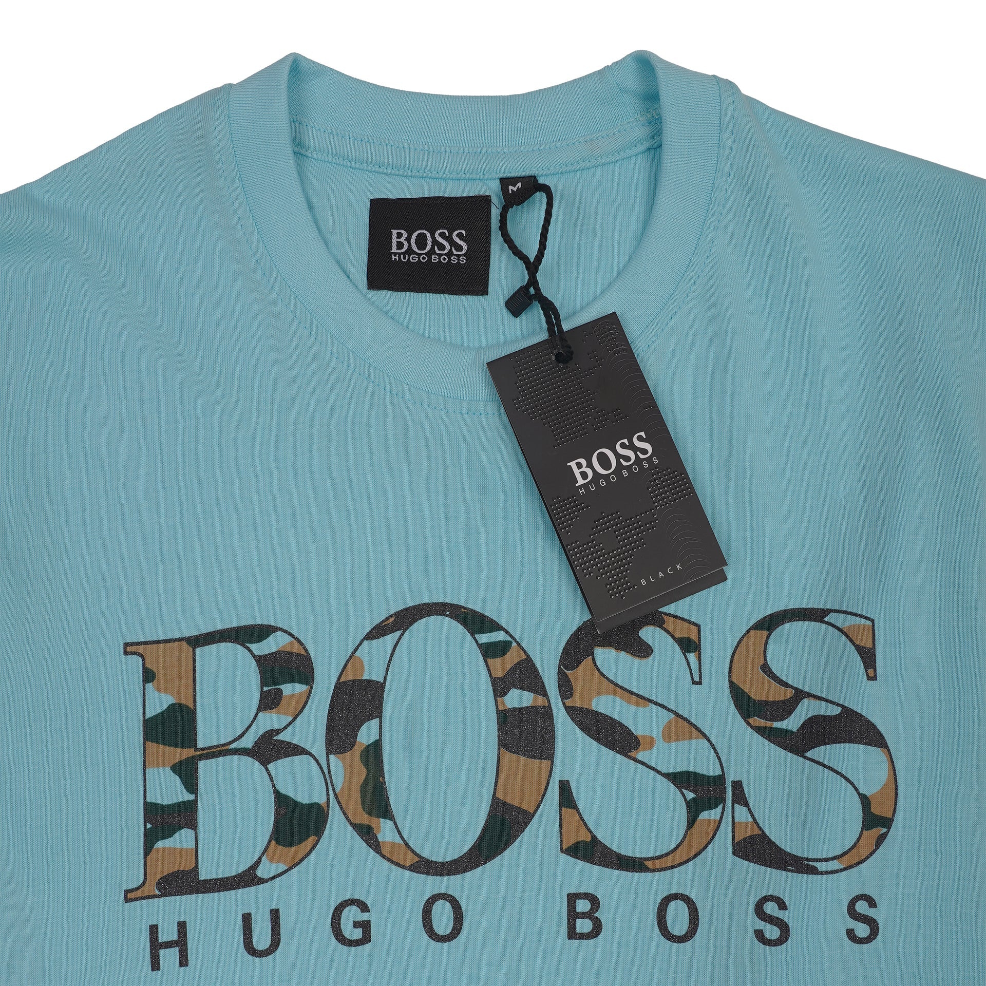 BOSS Serene Aqua Modern Fit Short Sleeve T-Shirt
