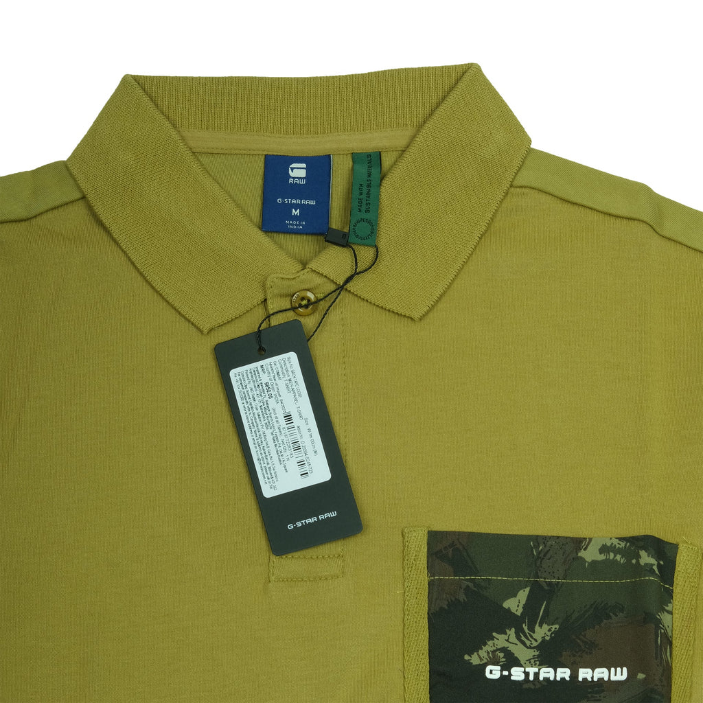 G-STAR RAW Enchanted Fern Slim Fit Short Sleeve Piqu�� Polo Shirt