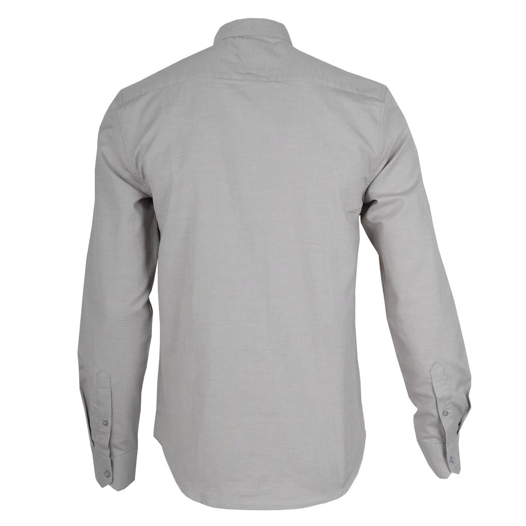 AJ Silver Mist Classic Fit Long Sleeve Button-Up Shirt