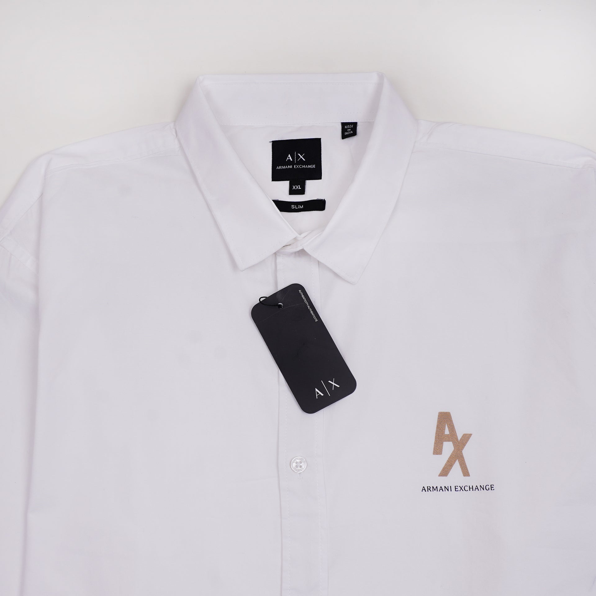 ARMANI EXCHANGE Opulent Pearl Long Sleeve Shirt