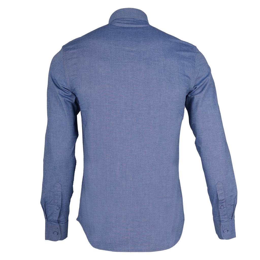 HACKETT Ozone Blue Slim Fit Long Sleeve Shirt