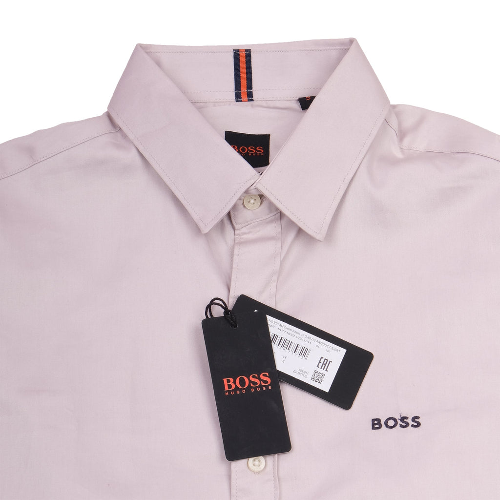 BOSS Lavender Mist Classic Fit Long Sleeve Dress Shirt