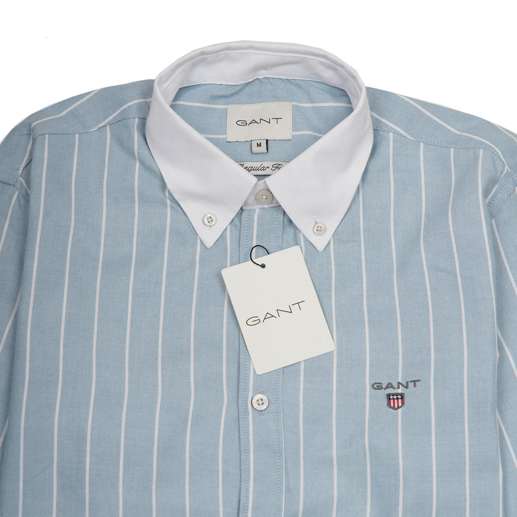 GANT Astral Sky Tailored Fit Long Sleeve Button-Up Shirt