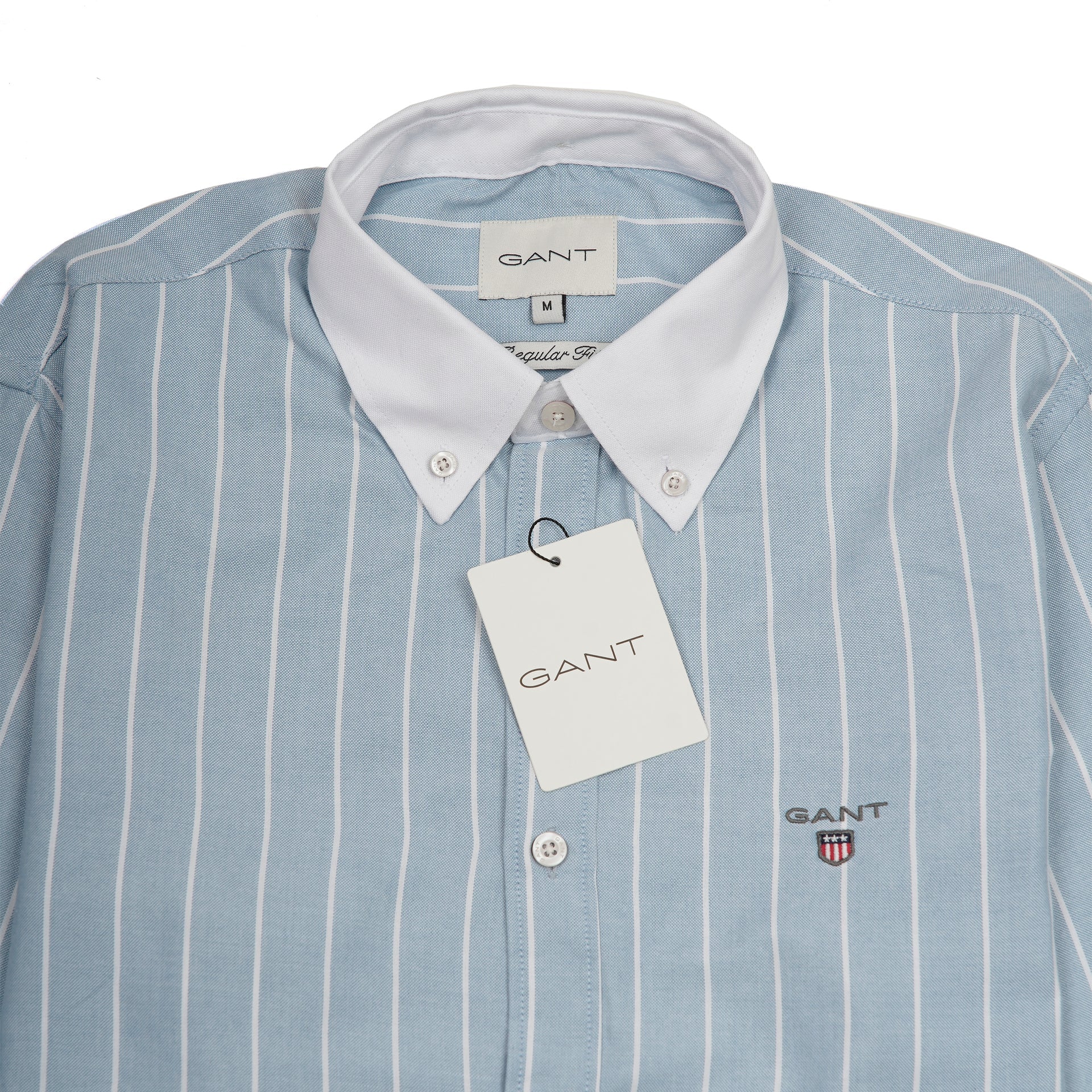 GANT Astral Sky Tailored Fit Long Sleeve Button-Up Shirt