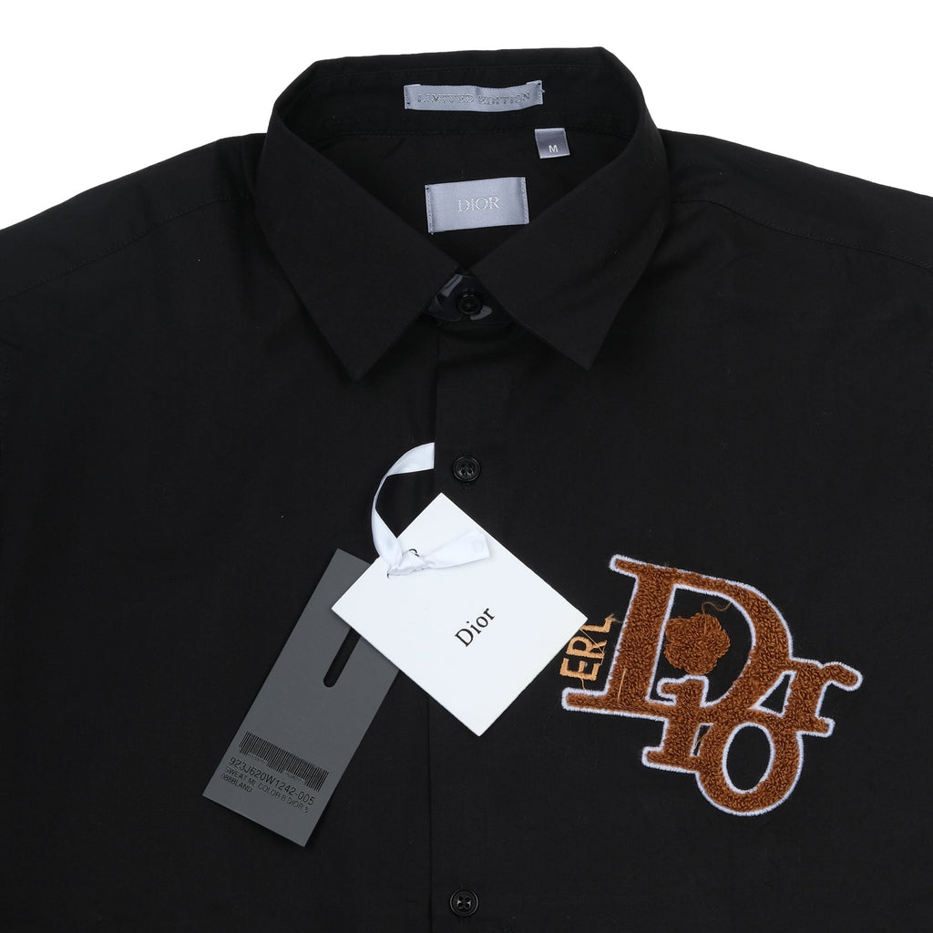 DIOR Midnight Noir Slim Fit Long Sleeve Shirt