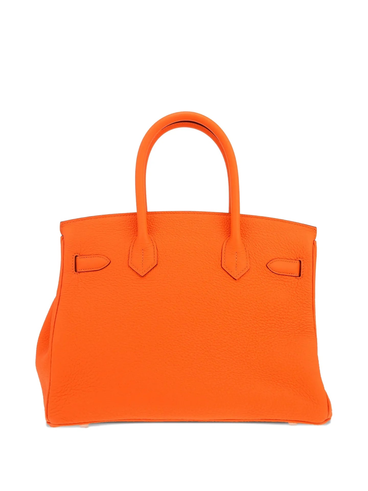 Hermès Birkin 30 Orange Togo Leather Handbag