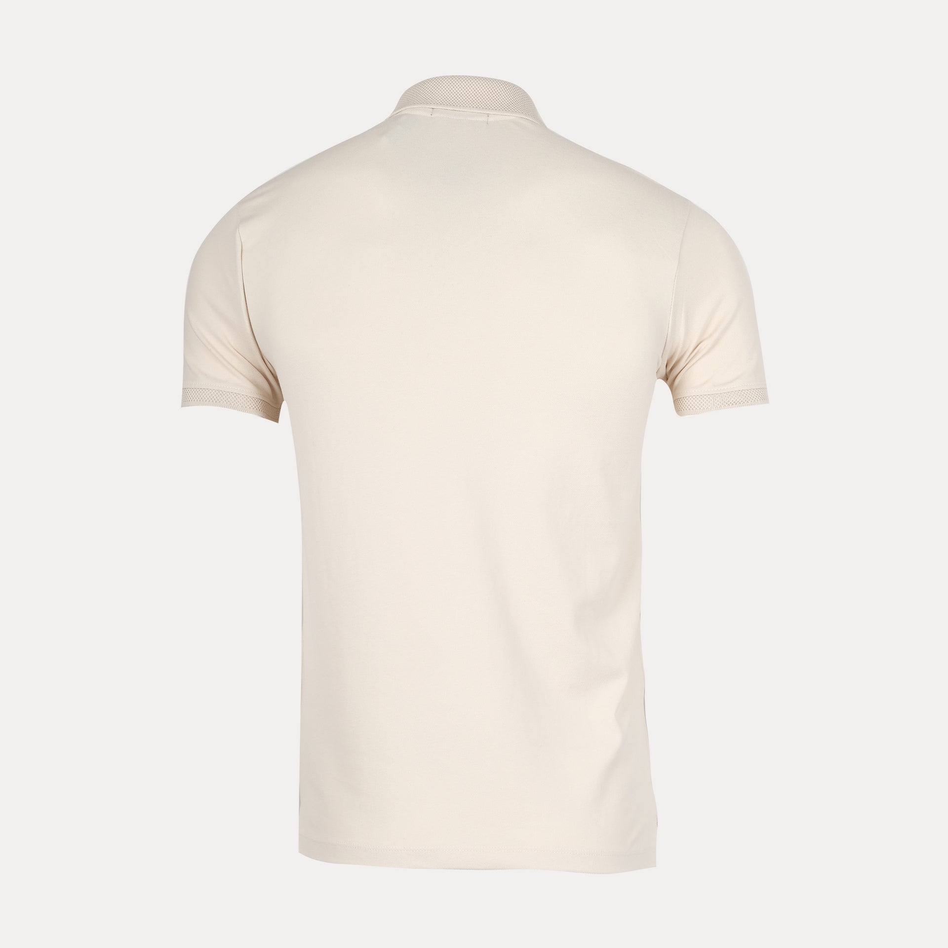 POLO RALPH LAUREN Silken Almond Tailored Fit Short Sleeve Cotton Polo Shirt