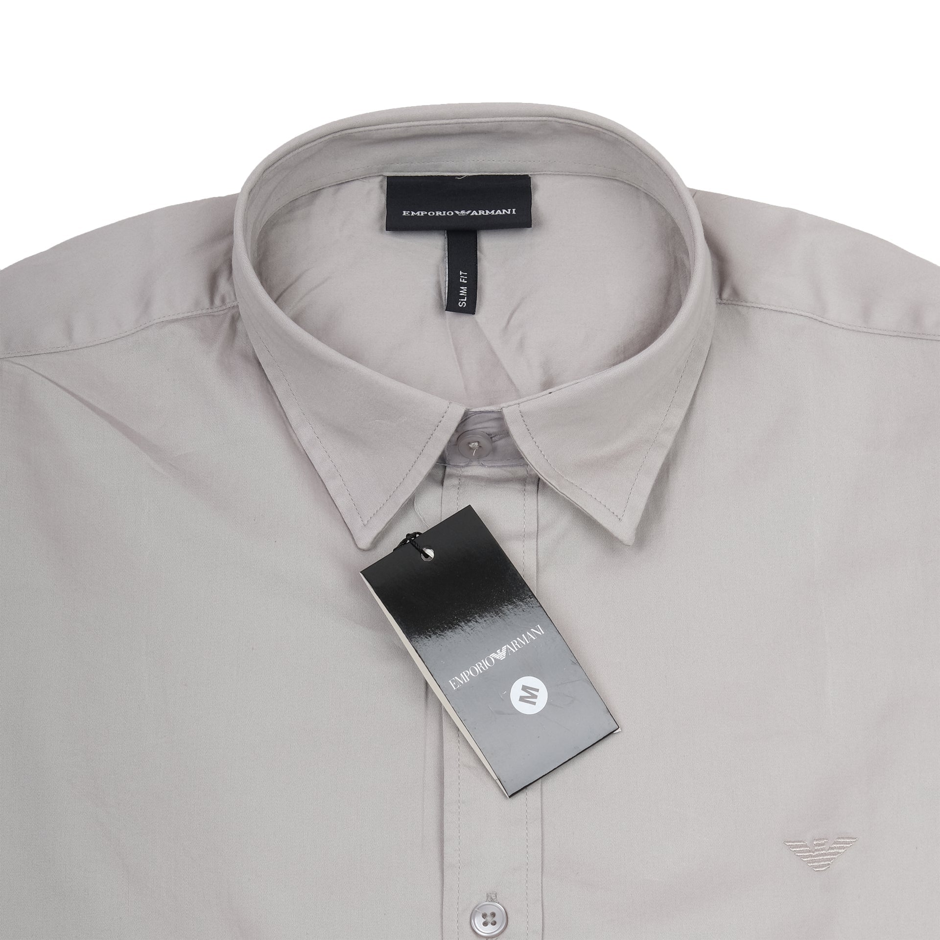 EMPORIO ARMANI Ethereal Stone Classic Fit Long Sleeve Shirt