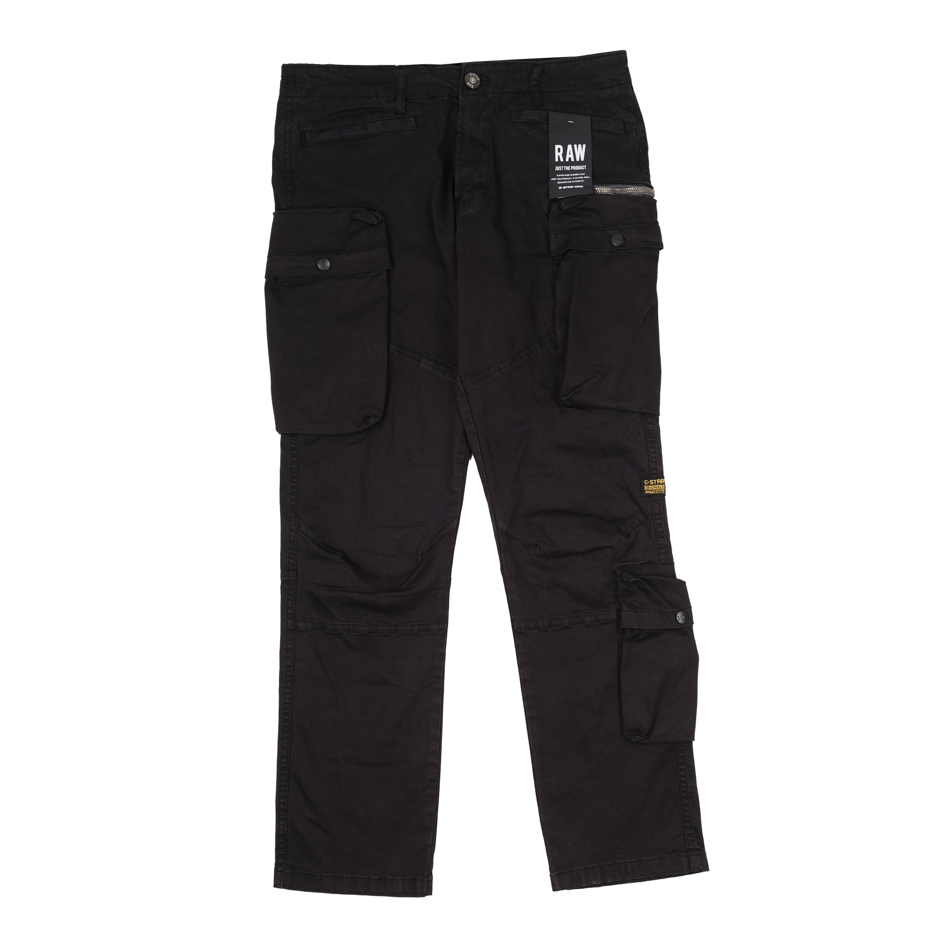 G-STAR RAW Midnight Shadow 3D Tapered Multi-Pocket Cargo Pants