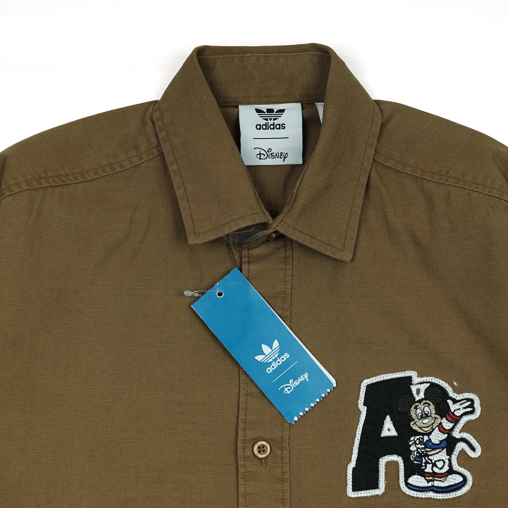 ADIDAS Astral Moss Tailored Fit Long Sleeve Button-Up Shirt