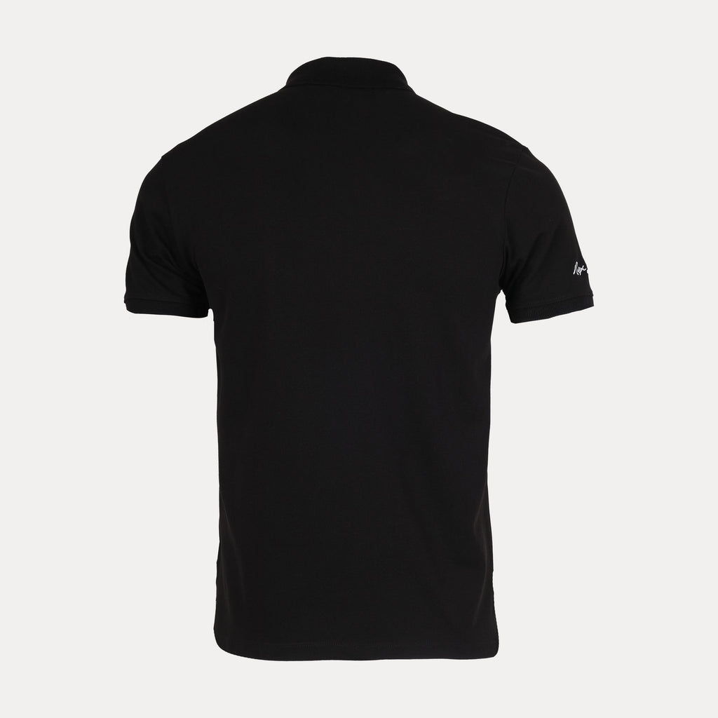 POLO RALPH LAUREN Obsidian Ember Tailored Fit Short Sleeve Piqué Polo Shirt