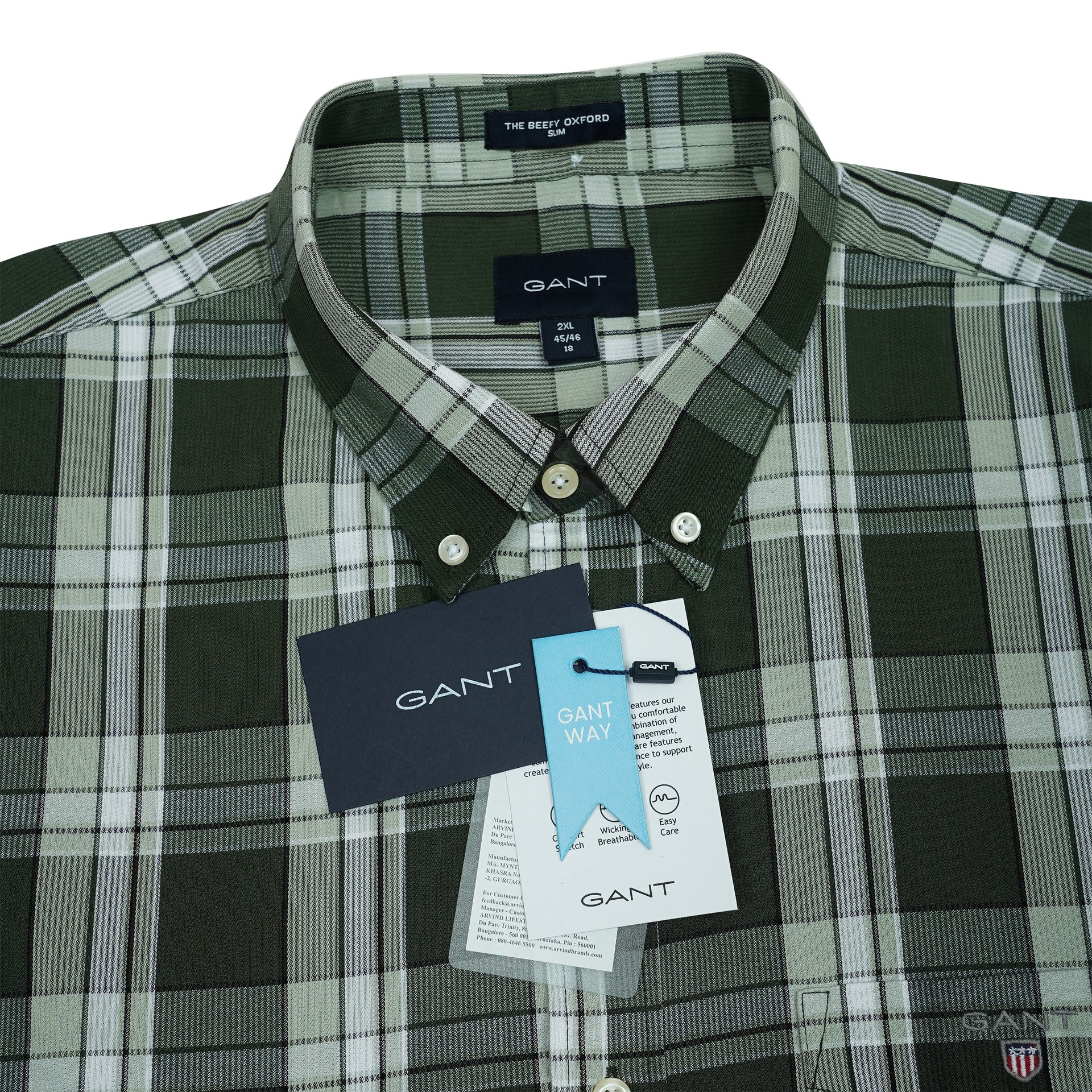 GANT Enchanted Forest Classic Fit Long Sleeve Oxford Shirt