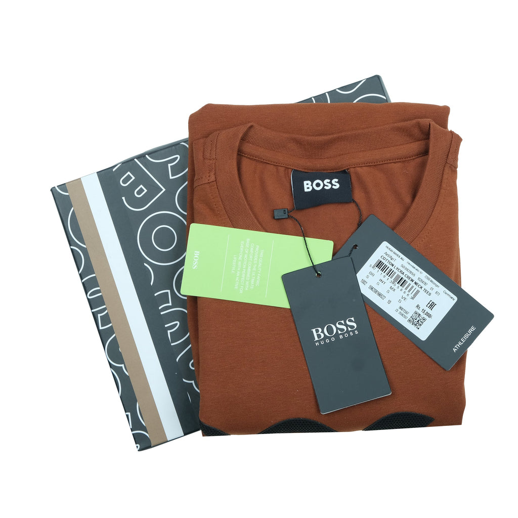 BOSS Rustic Terracotta Classic Fit Logo Tee