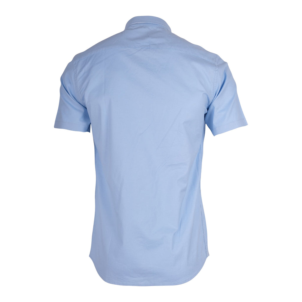 LACOSTE Serene Sky Classic Fit Short Sleeve Button-Down Shirt