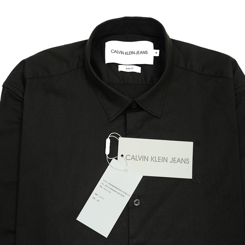 CALVIN KLEIN JEANS Lucent Onyx Tailored Fit Long Sleeve Shirt