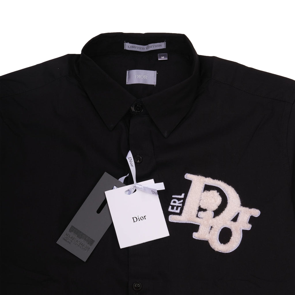 DIOR Midnight Noir Slim Fit Long Sleeve Shirt