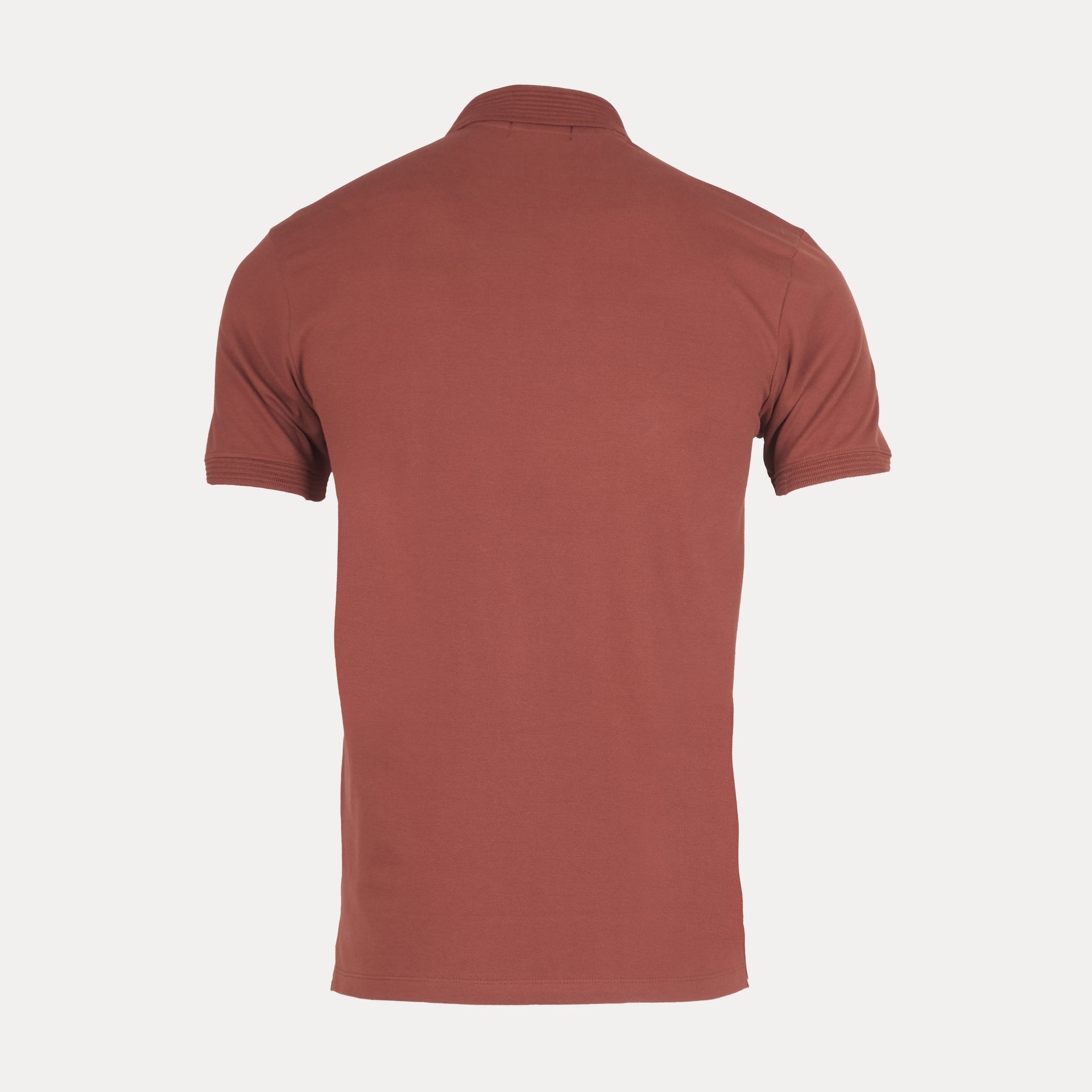 POLO RALPH LAUREN Ember Terracotta Tailored Fit Short Sleeve Piqué Polo Shirt