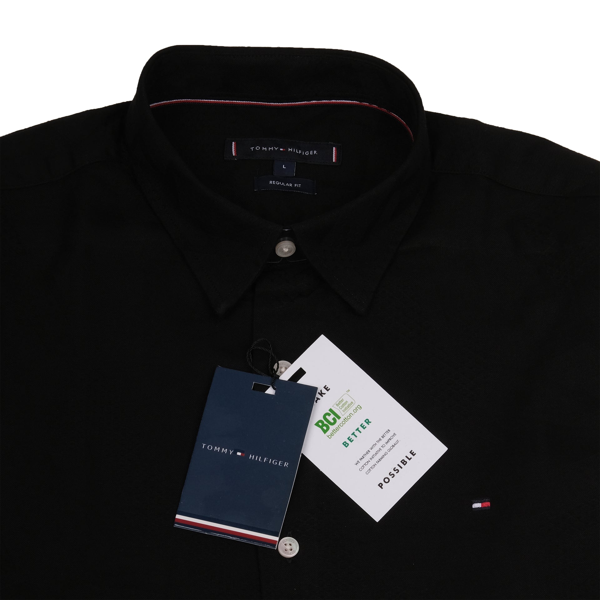 TOMMY HILFIGER Obsidian Whisper Classic Fit Long Sleeve Button-Up Shirt