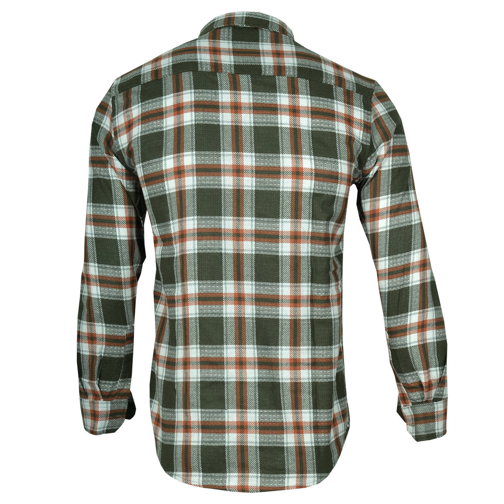 BURBERRY Enchanted Forest Check Flannel Long Sleeve Shirt