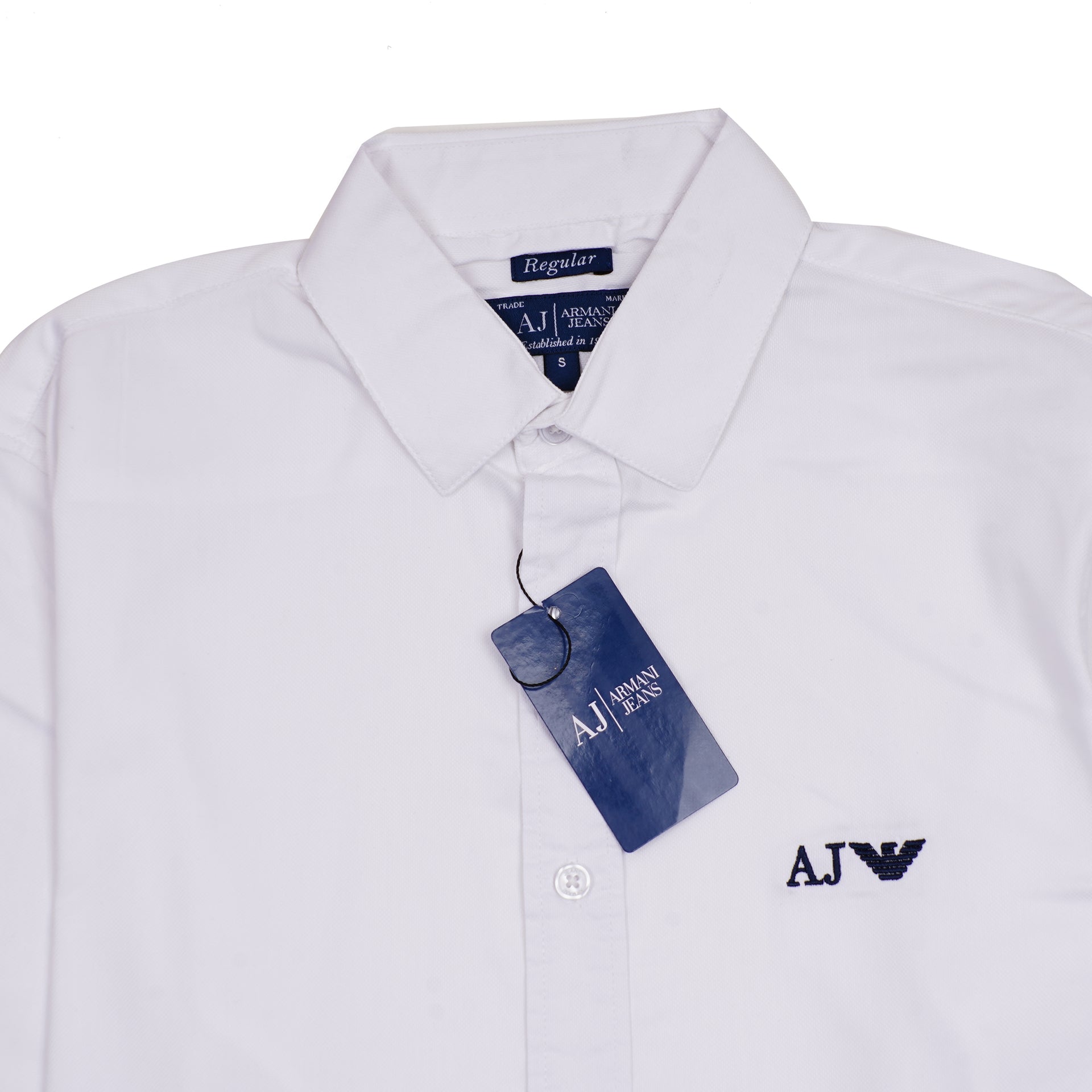 AJ Prismatic Pearl Slim Fit Long Sleeve Shirt