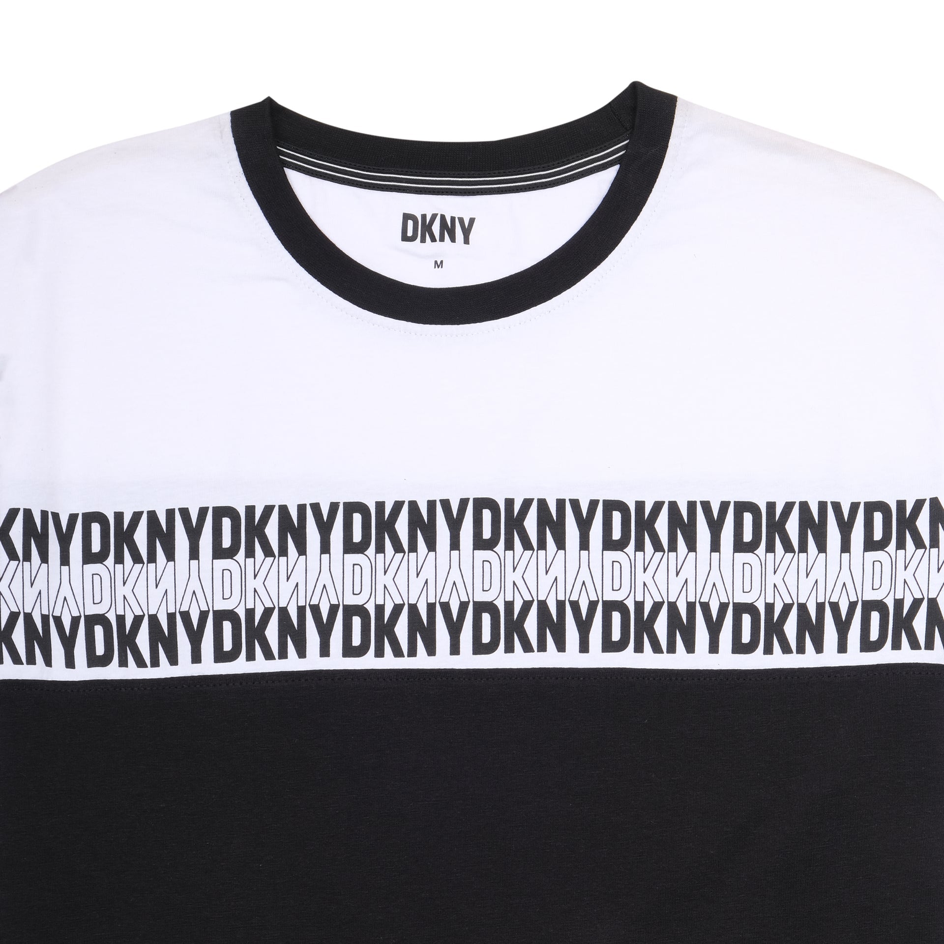 DKNY Onyx Noir Oversized Short Sleeve Tee