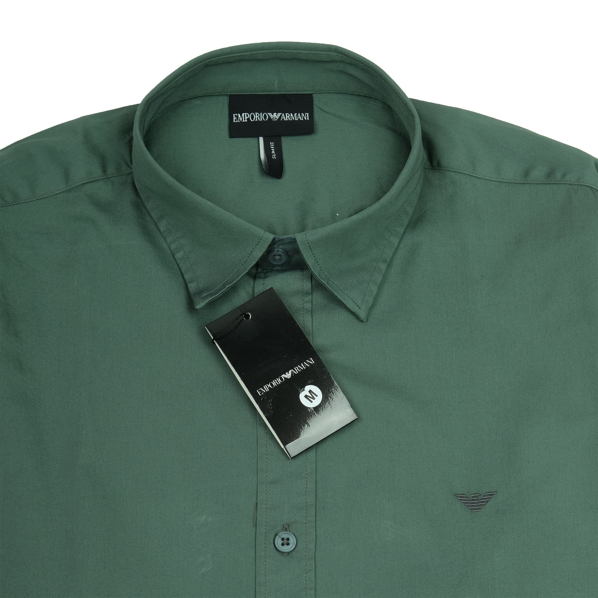 EMPORIO ARMANI Mystic Pine Classic Fit Long Sleeve Shirt