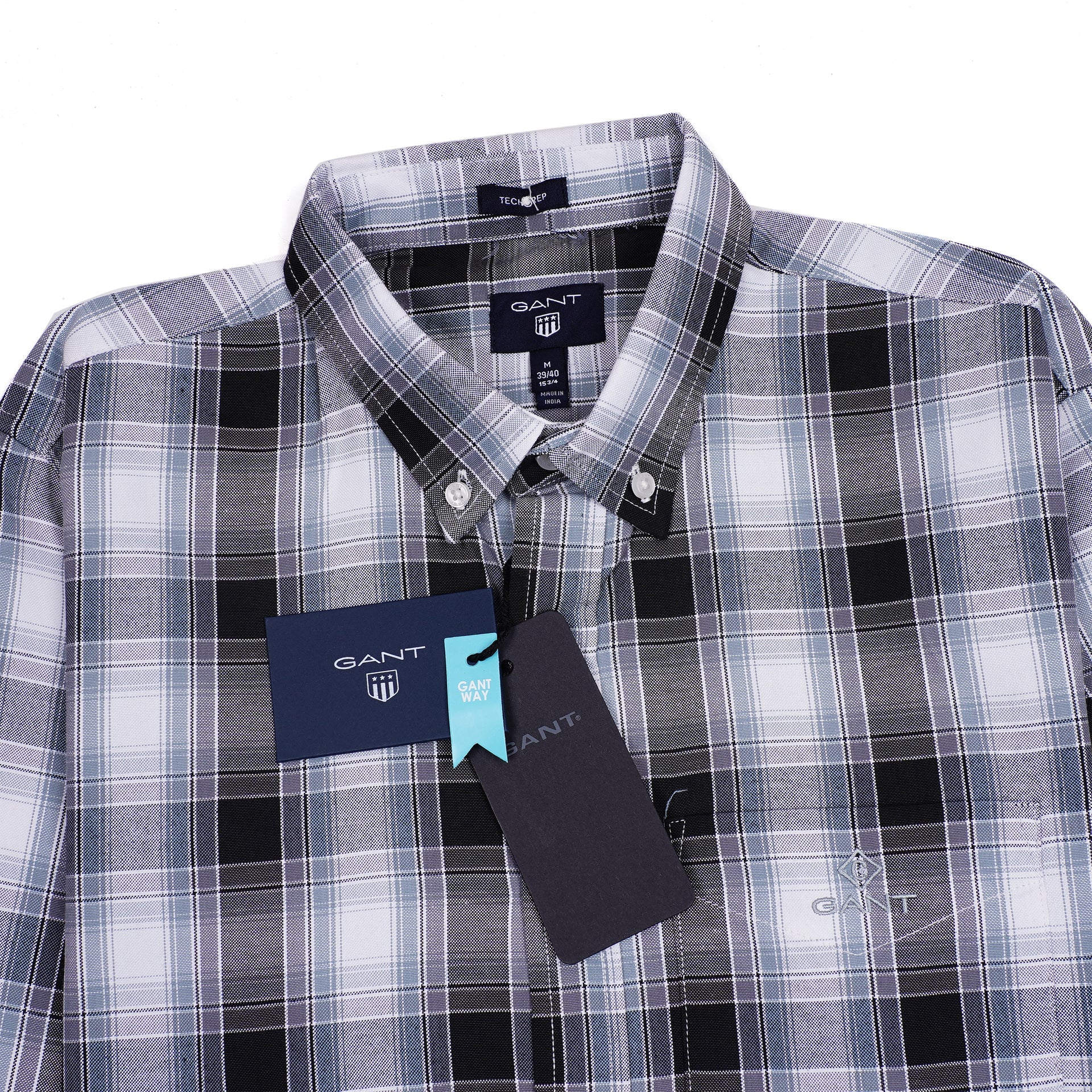 GANT Prismatic Cobalt Echo Classic Fit Long Sleeve Button-Down Shirt