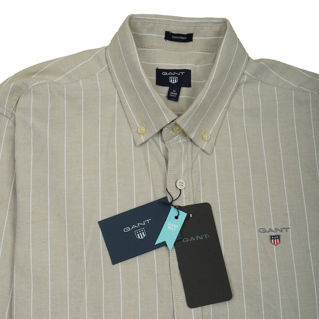 GANT Whispering Fern Tailored Fit Long Sleeve Button-Up Shirt