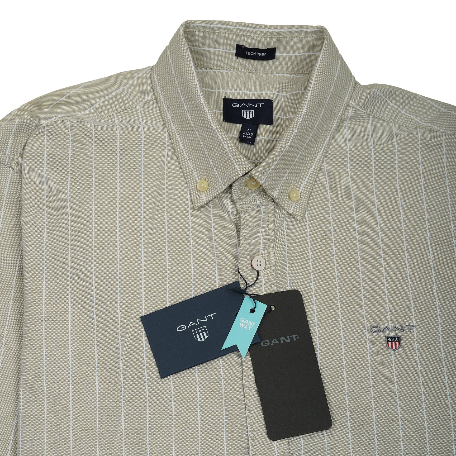 GANT Whispering Fern Tailored Fit Long Sleeve Button-Up Shirt