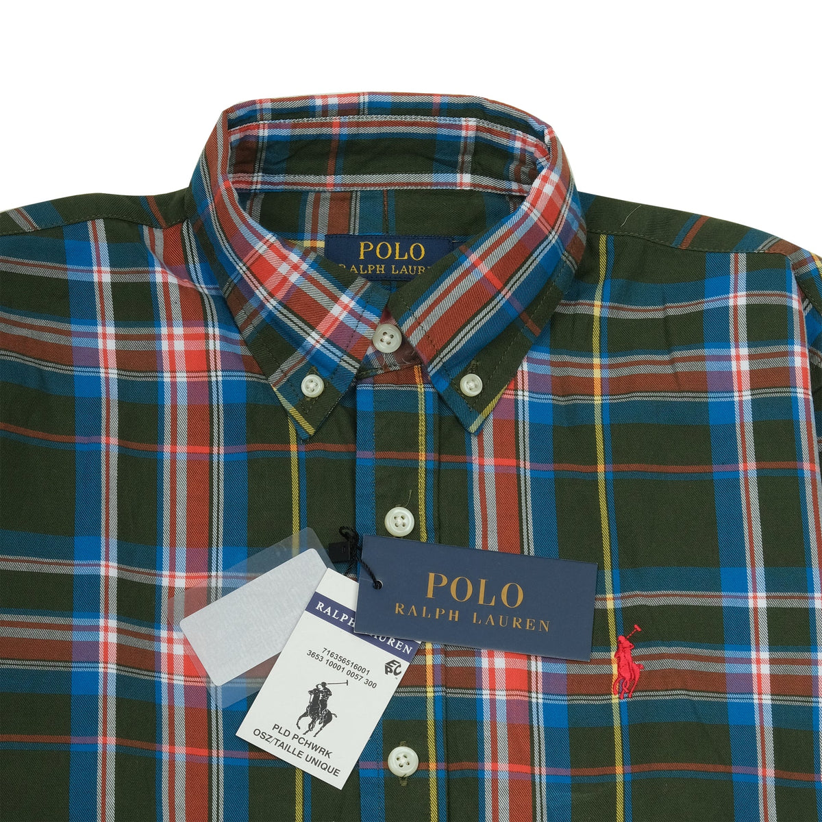 POLO RALPH LAUREN Enchanted Forest Plaid Classic Fit Long Sleeve Button-Down Shirt