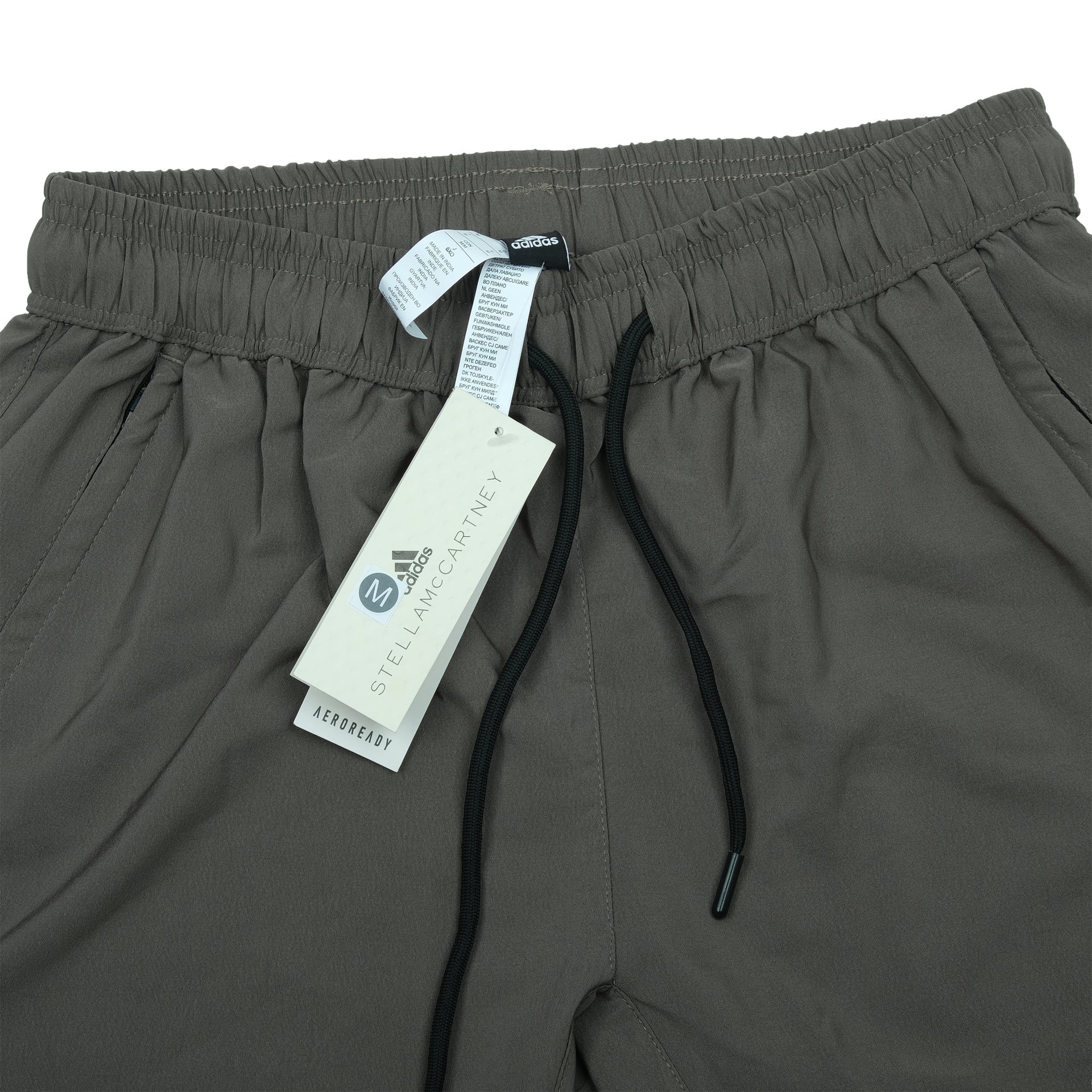 ADIDAS BY STELLA MCCARTNEY Enchanted Olive Relaxed Fit Aeroready Training Shorts