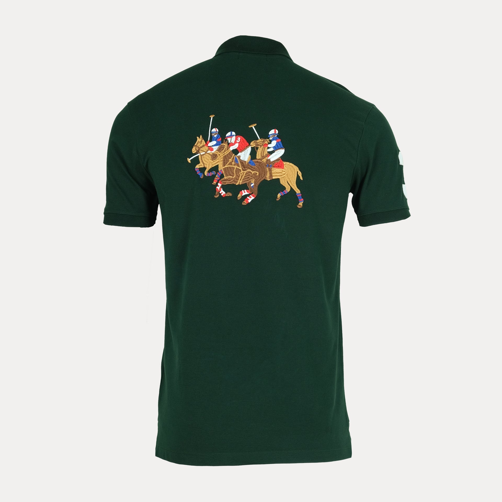 POLO RALPH LAUREN Enchanted Forest Tailored Fit Short Sleeve Piqué Polo Shirt